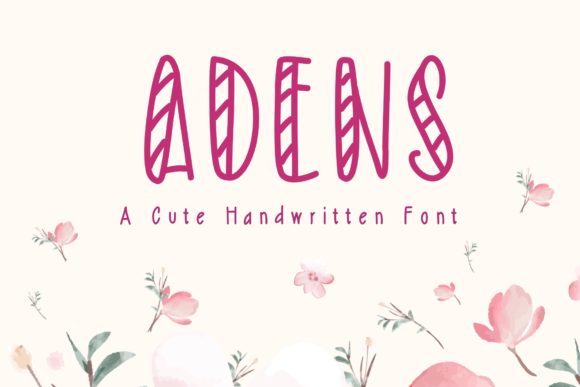 Adens: A Bold Display Font for Premium Branding