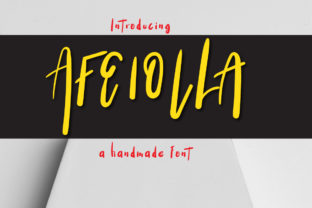 Afeiolla Typeface: Bold Display Font for Brands