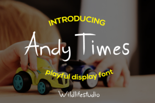 Andy Times: The Playful Display Font for Marketers