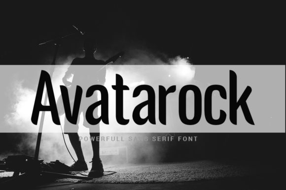 Avatarock Font: A Condensed Typeface for Bold Campaigns