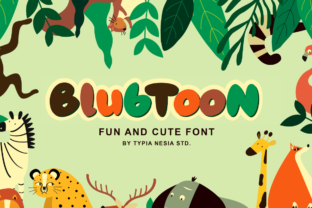 Blubtoon: The Whimsical Display Font for Marketers