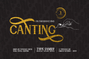 Canting: A Modern Serif Font for Digital Design