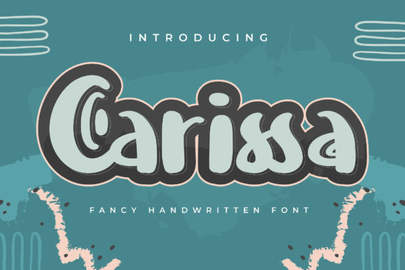 Carissa: A Friendly Display Font for Branding