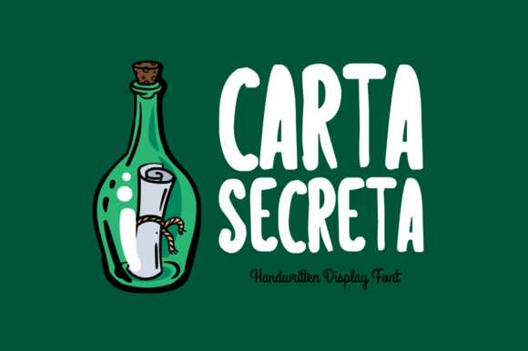 Carta Secreta: A Playful Display Font for Web Headers