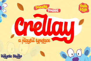 Crellay: A Playful Display Font for Modern Branding