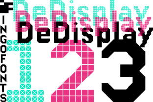 DeDisplay: The Smart Display Font for Bold Brands