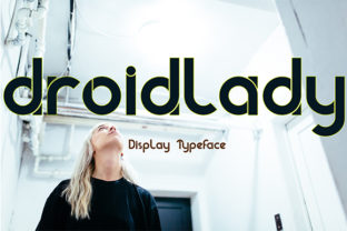 Droidlady Font: Vintage Charm for Crafters