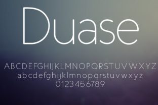 Duase: The Geometric Sans Serif Font for Marketers