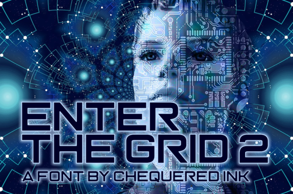 Enter the Grid 2: A Bold Display Font for Campaigns