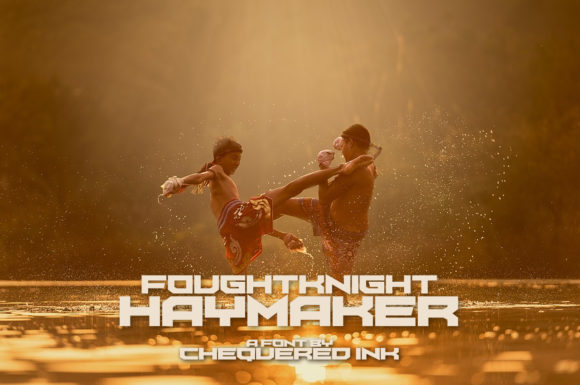 Foughtknight Haymaker Font for Bold Branding