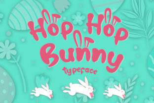 Hop Hop Bunny: A Whimsical Display Font for Web Design