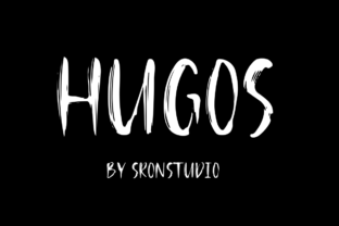 Hugos: A Handwritten Display Font for Makers