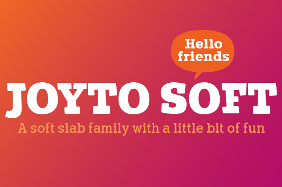 Joyto Soft: A Warm Serif Font for Branding