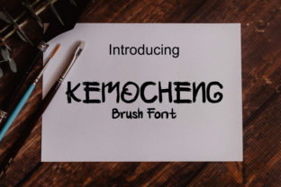 Kemocheng Font: A Bold Display Typeface for Web