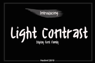 Light Contrast: A Bold Display Font for Editorial Design