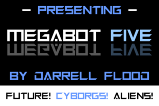 Megabot Five: A Sci-Fi Display Font for Modern Web Design