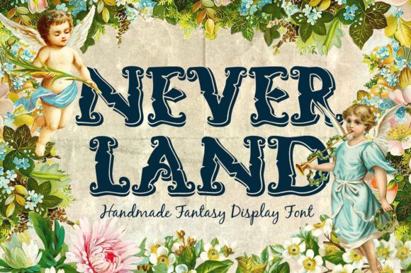 Neverland Typeface: A Magical Display Font for Branding