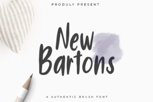 New Bartons: A Bold Display Font for Web Design