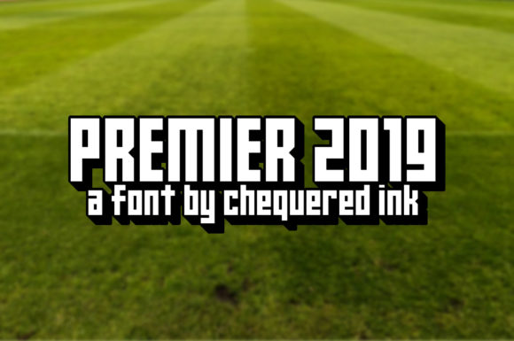Premier 2019: A Bold Display Font for Branding