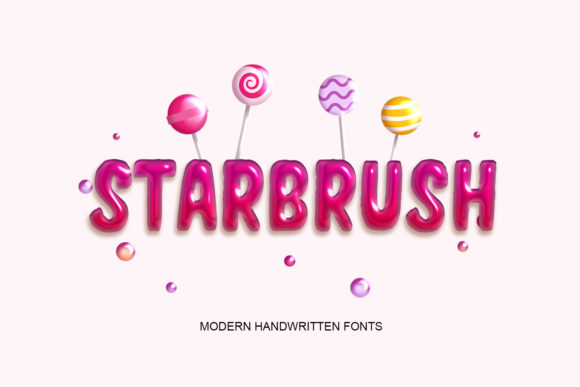 Starbrush: A Handwritten Font for Modern Branding