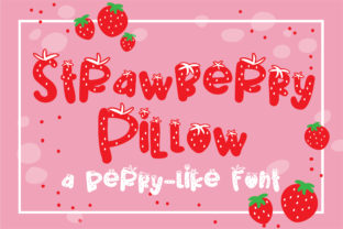 Strawberry Pillow: A Sweet Display Font for Branding