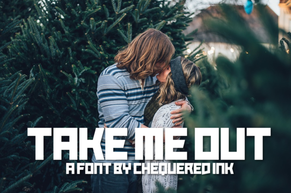 Take Me Out: A Bold Display Font for Impact