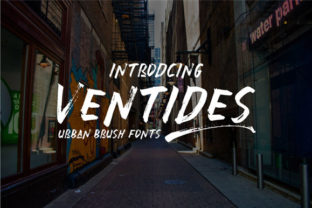 Ventides: The Hand Brush Font for Bold Campaigns